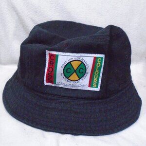 Cross Colours Denim Bucket Hat Vintage Black